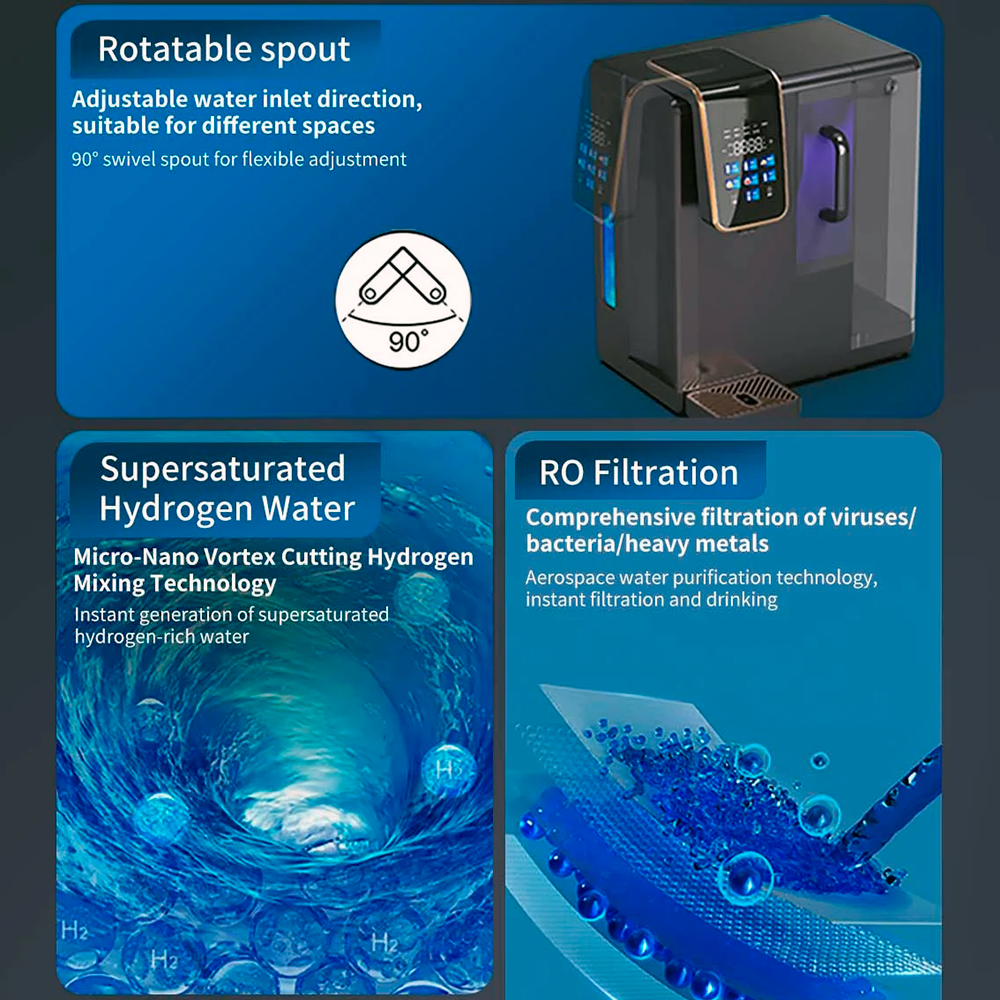 Premium Vandrenser med Omvendt Osmose og Supersatueret Hydrogen hos Home Roast