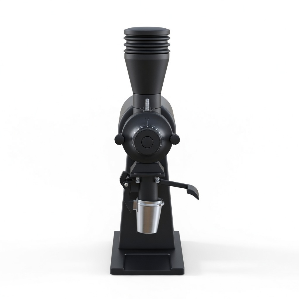 Kaffekværn titanium Burr sort Home Roast