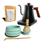 Matcha Te Sæt, Præcisions-elkedel & Leaves Ceremonial AAA-Grade Matcha hos Home Roast