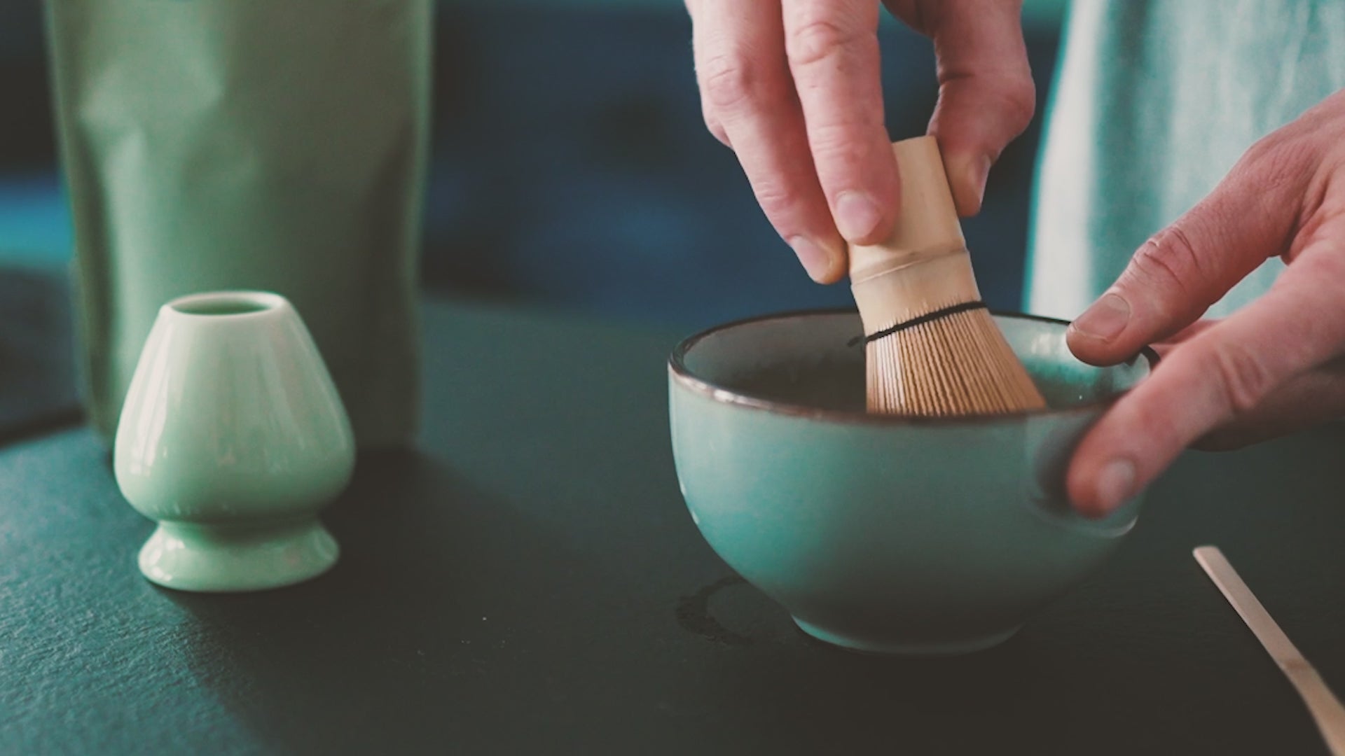 Matcha Sæt Video Home Roast